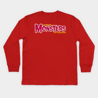 Famous Monsters of Filmland Kids Long Sleeve T-Shirt
